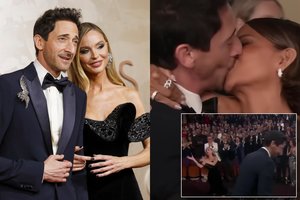 Kitą moterį žmonos akivaizdoje pabučiavusiam „Oskaro“ laimėtojui A. Brody – kritika dėl dar vieno poelgio: „Buvo šlykštu“