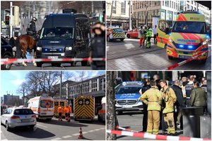 Dar vienas kraupus išpuolis Vokietijoje: visureigis rėžėsi į minią, skaičiuojami žuvusieji ir sužeistieji 