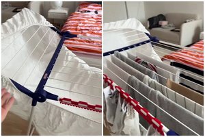 Visus sužavėjo moters išradimas, kaip džiovinti paklodes: vadina išsigelbėjimu