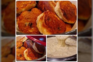 Gardesnių mielinių blynų ir būti negali: minkšti, purūs, kaip bandelės