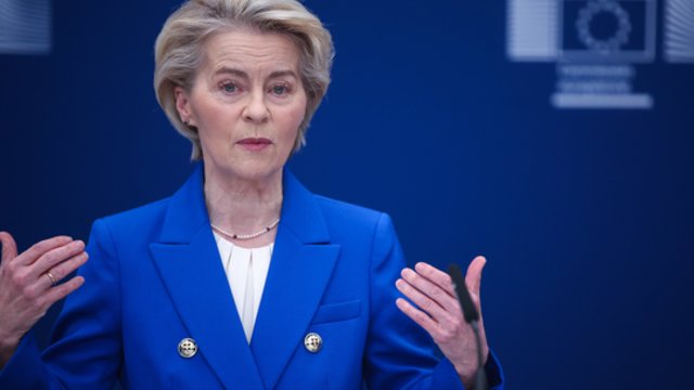 Europa ruošiasi persiginkluoti: U. von der Leyen pristatė 800 mlrd. gynybos planą
