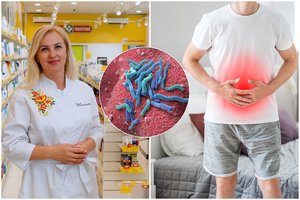 Tyliai plinta klastinga skrandžio bakterija: gali sukelti net vėžį