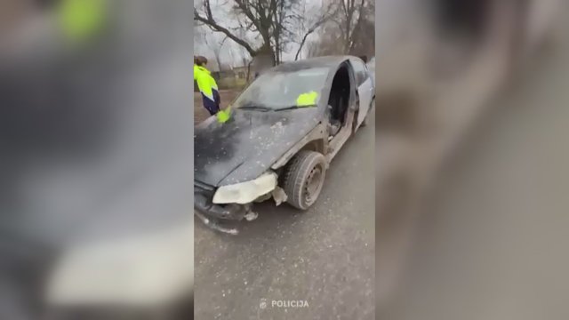 Latvijos policiją šokiravo, koks autoegzempliorius dalyvavo eisme: nustebsite ir jūs