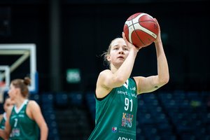 Beprotiškas vakaras Moterų krepšinio lygoje: B. Rimkevičiūtė surinko keturgubą dublį