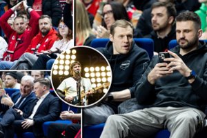 Sostinėje – krepšinio šventė: Vilniaus „Ryto“ kovą stebėjo ir žinomi žmonės