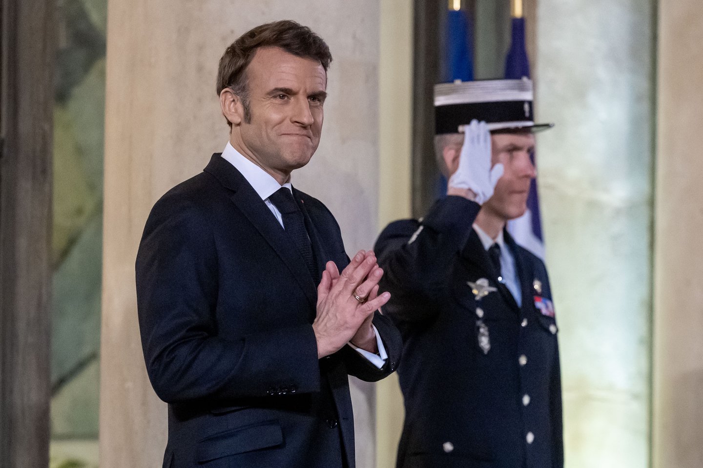 E. Macronas.<br>EPA-ELTA nuotr.