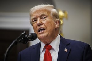 D. Trumpas davė „Hamas“ „paskutinį perspėjimą“ paleisti įkaitus