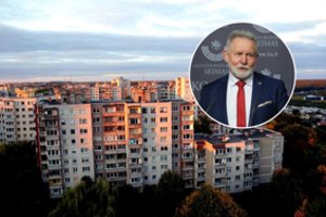 Įvardijo sumą, nuo kurios svarstoma apmokestinti būstą: išdėstė nuo ko pradės