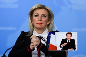 Po E. Macrono kalbos – audringa Kremliaus reakcija: pavadino „atitrūkusiu nuo realybės“