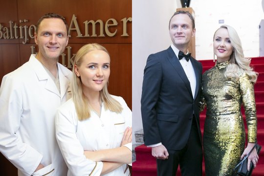 Žinomas gydytojas Darius Rauba skiriasi su žmona Donata