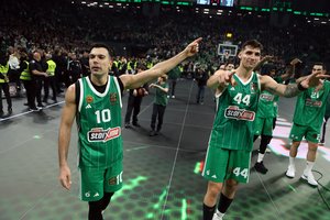 Ironiška: praėjusio sezono Eurolygos finalo pakartojime „Panathinaikos“ identišku rezultatu nukovė „Real“