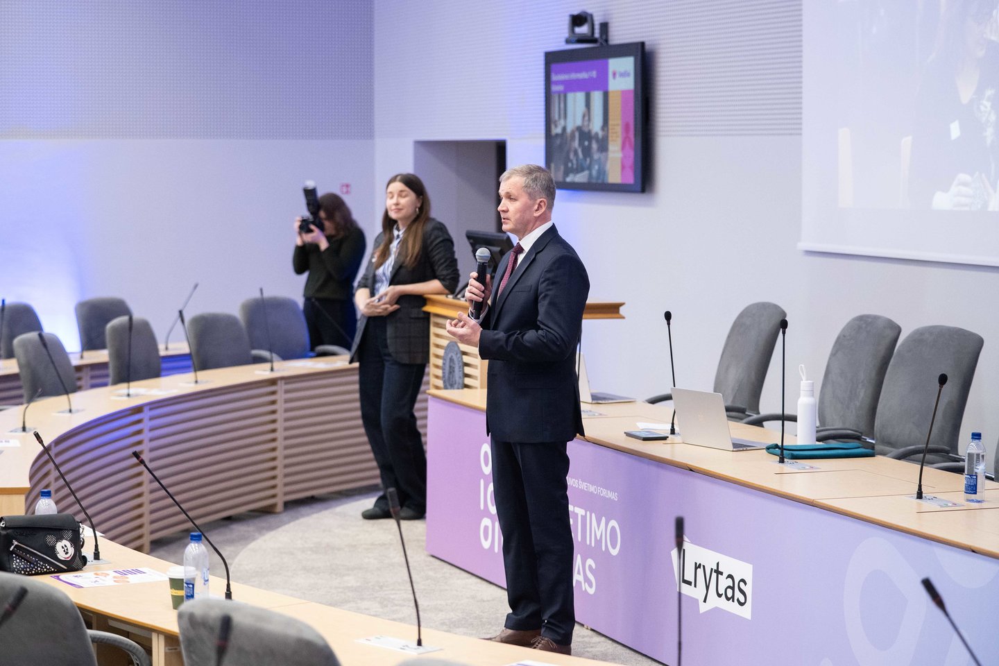 Švietimo forumas „Švietimo kodas“<br>T. Bauro nuotr.