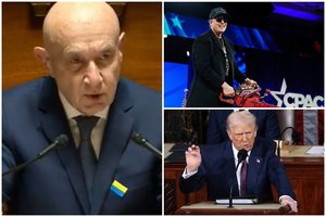 Audringa Prancūzijos politiko kalba išplito lyg virusas: sulygino D. Trumpą su Romos imperatoriumi, E. Muskas – „ketaminu varomas juokdarys“