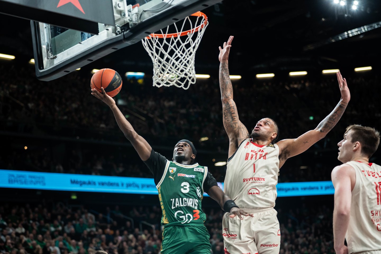 LKL grandų mūšis: „Rytas“ prieš „Žalgirį“.<br>G.Bitvinsko nuotr.