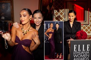 Apdovanojimuose dėmesį kaustė itin atviras K. Meschino įvaizdis, o jos mamos – spindintis elegancija