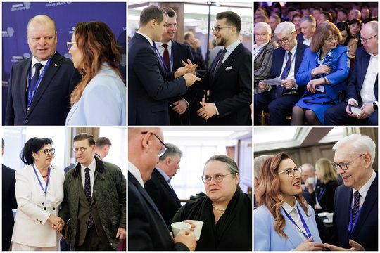 Demokratų sąjungos „Vardan Lietuvos“ suvažiavime – G. Paluckas ir kiti žinomi politikai