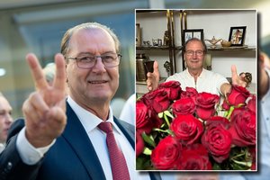 Viktoras Uspaskichas pasveikino visas moteris: nepamiršo paminėti ir vyrų