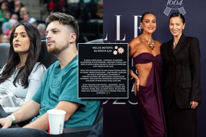 Po žinios apie K. Meschino skyrybas – jautrus jos mamos įrašas moterims: „Meilė negali egzistuoti be pagarbos“