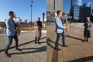 Socialiniuose tinkluose žaibiškai plinta originalus J. Kuraičio sveikinimas moterims