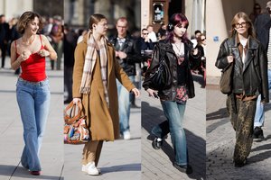 Atšilus orams sostinės gatvės virto podiumu: paltus pakeitė atviresni drabužiai