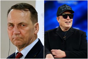 Iš E. Musko – riebūs žodžiai Lenkijos ministrui: „Patylėk, mažas žmogau“