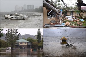 A. Mockaus kelionę sustabdęs ciklonas „Alfred“ nusiaubė Australiją: skendo gatvės, medžiai virto su visomis šaknimis