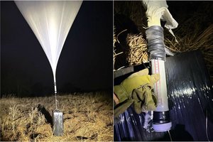 Į pasieniečių pasalą pateko du oro balionu atskraidinto krovinio atėję lazdijiečiai