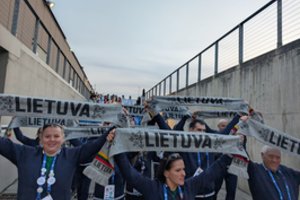 Vienuolika Lietuvos specialiųjų olimpiečių stoja į žiemos žaidynių startus