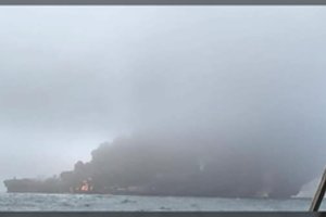 Šiaurės jūroje – naftos tanklaivio ir krovininio laivo avarija: pradėta gelbėjimo misija