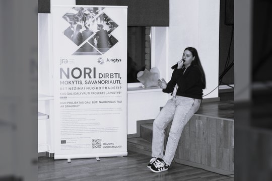 VšĮ „Ne imti, bet duoti“ kviečia jaunimą atrasti savo galimybes projekte „JUNGTYS“