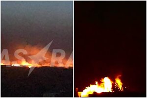 Skelbiama apie iki šiol didžiausią dronų ataką Rusijoje: yra žuvusiųjų ir sužeistųjų