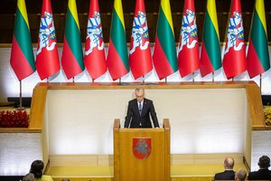 G. Nausėda ragina susivienyti: „Dabar ne metas atsipalaiduoti“