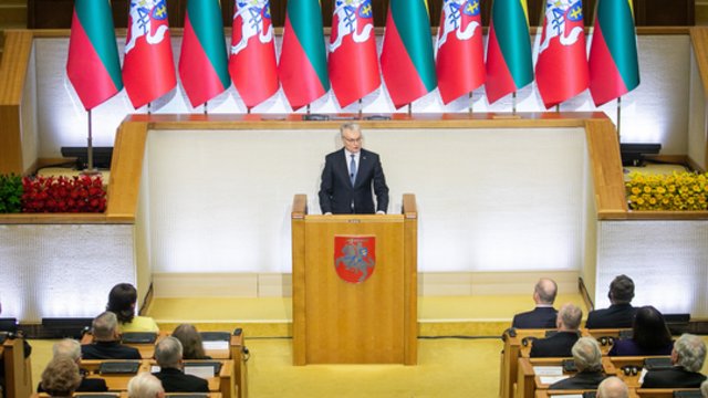 Minint Kovo 11-ąją, G. Nausėda ragina susitelkti: dar ne metas atsipalaiduoti