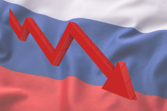 Rusijos ekonomika toliau smuka: biudžeto deficitas daugiau nei padvigubėjo