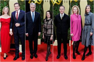 Į Lietuvos nacionalinį dramos teatrą plūdo garbūs svečiai: ten – išskirtiniai apdovanojimai