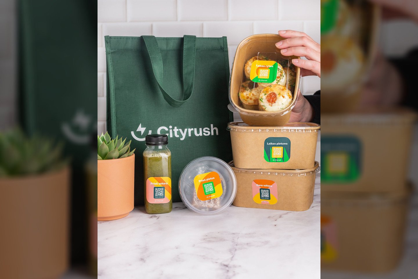 „Cityrush“ – maisto rinkinių rinkos lyderis, inovatyvi sveikos mitybos paslauga.