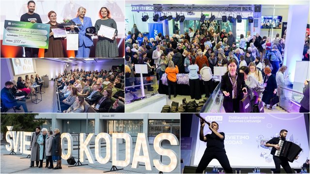 „Švietimo kodas 2025“: naujovėmis, rekordais pažymėtas renginys ir kas liko už kadro