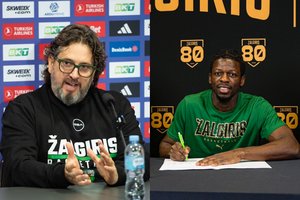 Džiaugsmo dėl S. Francisco likimo „Žalgiryje“ neslėpęs A. Trinchieri: „Atradome brangakmenį“