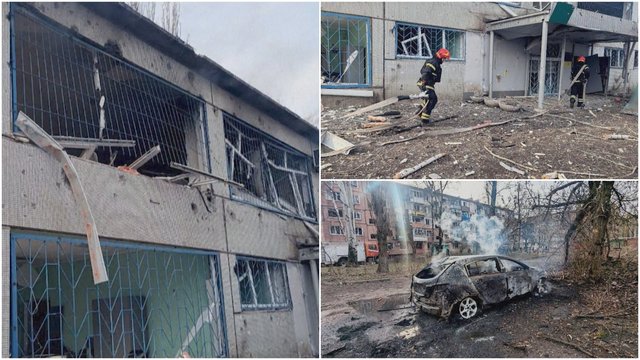 Kryvyj Rihą sukrėtė nauja rusų ataka: žuvo moteris, sužeista 14 žmonių