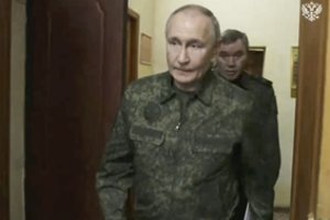 V. Putinas apsilankė Kursko srityje: pažėrė naujų grasinimų Ukrainai
