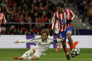 Nors Čempionų lygos aštuntfinalyje „Atletico“ į „Real“ vartus įmušė jau 28-ąją sek., 11 metrų baudiniai baigėsi tragiškai 