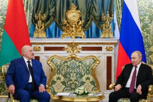 V. Putinas prakalbo apie paliaubų pasiūlymą