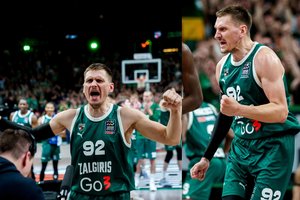 Laimėjimu už aikštės ribų džiaugęsis kapitonas – apie pradėtą jausti kraujo skonį ir „Žalgirio“ viltį