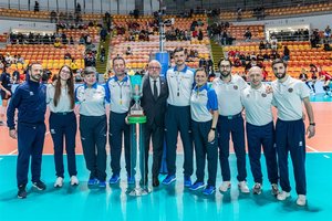 Pripažinimas Lietuvos tinklinio teisėjui – dirbo CEV Iššūkio taurės finale