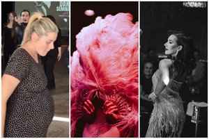 Moterys Kaune susirinko šokti kabaretą: šoko net nėščioji