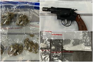 Kaune sučiuptas narkotikais nepilnamečius aprūpindavęs jaunuolis – per kratas rasta kvaišalų ir ginklas