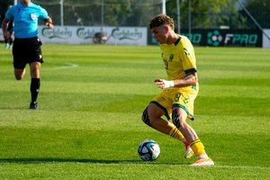 Atrankos startui besirengianti U21 futbolo rinktinė sužais dvejas kontrolines rungtynes
