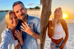 Dominikos Respublikoje ištekėjo TV laidų vedėja Santa Audickaitė