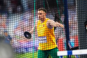 Martynas Alekna Kipre diską nuskraidino iki trečiosios vietos