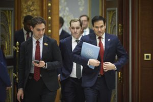 „Planas A“ ir „Planas B“: ką D. Trumpo patikėtinis sako apie karo Ukrainoje pabaigą